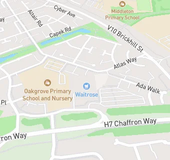 map for Waitrose