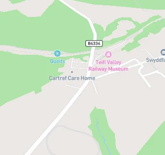 map for Cartref Care Home Ltd