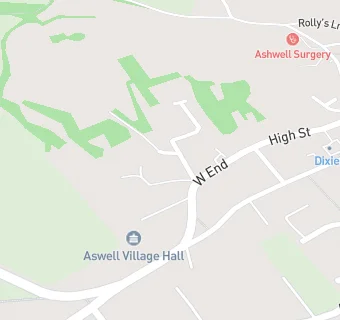 map for Ashwell Playgroup