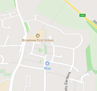 map for Broadway First School