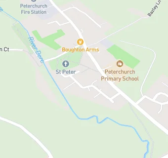 map for Peterchurch Surgery