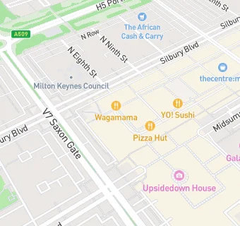 map for Krispy Kreme