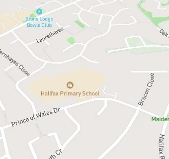 map for Halifax Primary School