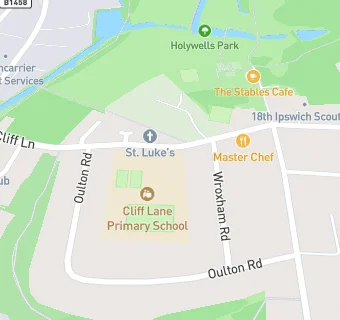 map for Cliff Lane Primary School