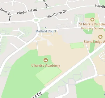 map for Chantry Academy