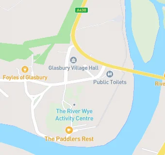 map for The River Wye Activity Centre