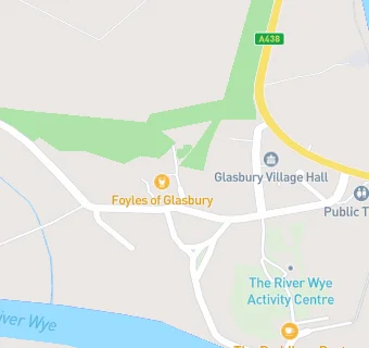 map for Foyles of Glasbury