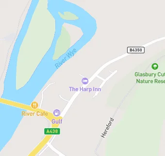 map for The Harp Inn