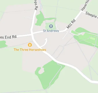 map for The Three Horseshoes