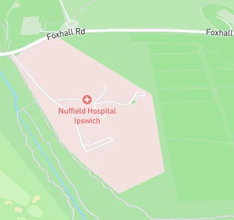 map for Sodexo At Nuffield Health Ipswich