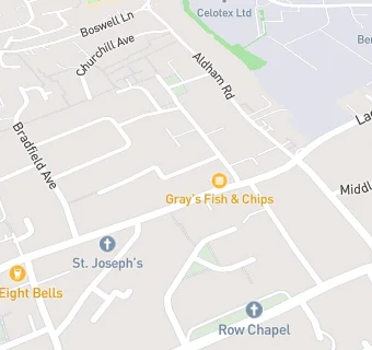 map for Grays Takeaway