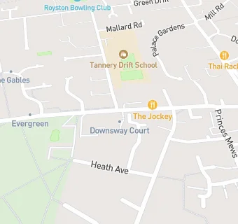 map for Heath Sports Club