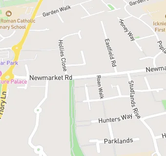 map for Kindred Newmarket Road