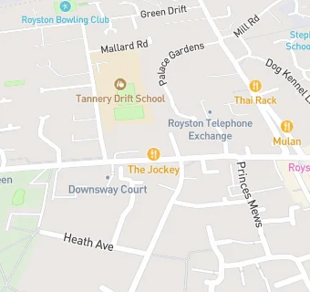 map for The Jockey Thai Restaurant