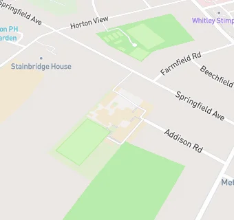 map for Blessed George Napier Catholic School and Sixth Form