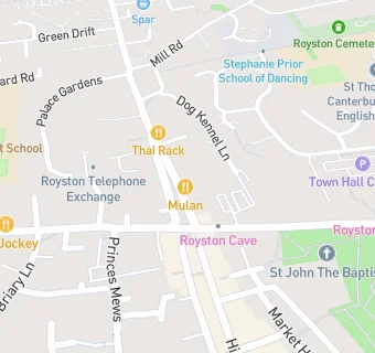 map for Royston Conservative Club