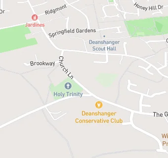 map for Methodist Church