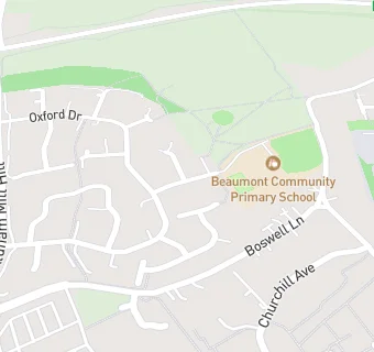 map for Beaumont Community Primary School