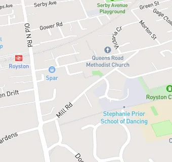 map for Royston Royal British Legion