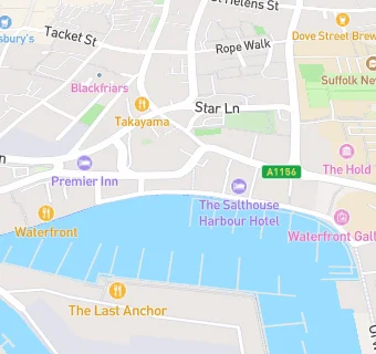 map for Salthouse Harbour Hotel