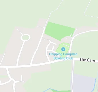 map for Chipping Campden Bowling Club