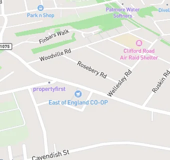 map for Foxhall Dental Surgery