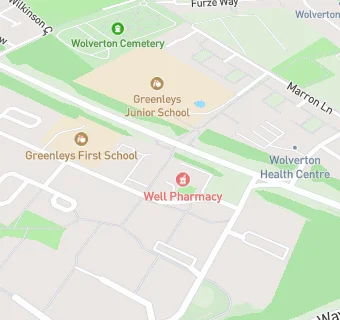 map for Well Pharmacy