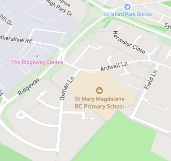 map for St Mary Magdalene Catholic Primary School