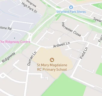 map for St Mary Magdalene RC School (Compass Contract Services (UK))