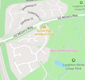 map for Roman Park Residents Club