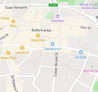 map for Best Kebab Centre