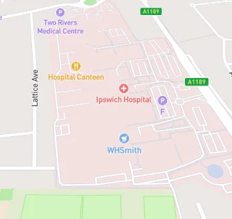 map for WHSmith Hospitals Ltd