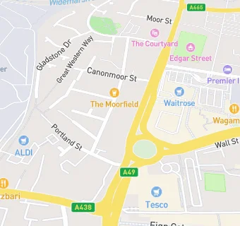 map for Hereford Richmond Place Club