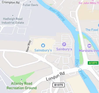 map for Sainsbury's