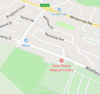 map for Quay House Medical Centre