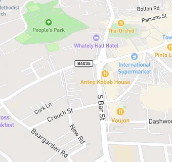 map for Bloxham Dental@Banbury (Bloxdent Ltd)