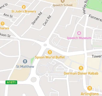 map for Spoon World Buffet and Bar