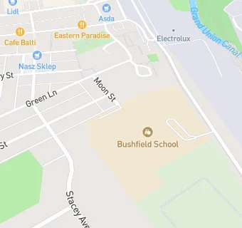 map for Bushfield School (Fresh Start Catering)