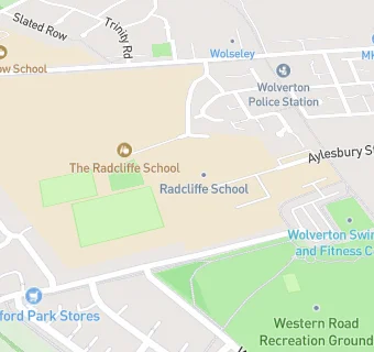 map for The Radcliffe School