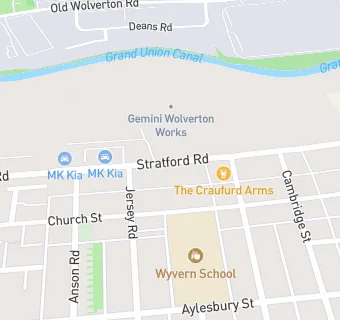 map for The Craufurd Arms Hotel