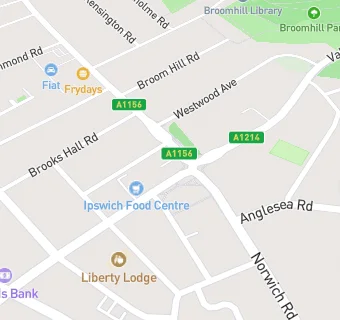 map for Norwich Road Surgery