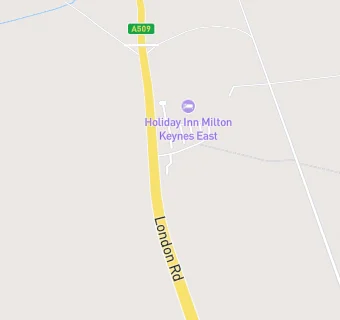 map for Holiday Inn Milton Keynes East