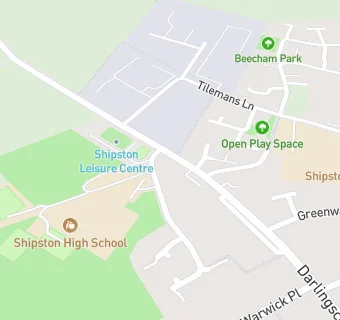 map for Shipston High School