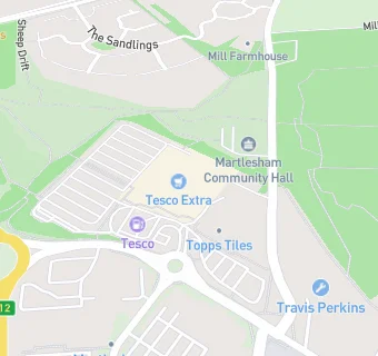 map for Tesco Family Dining