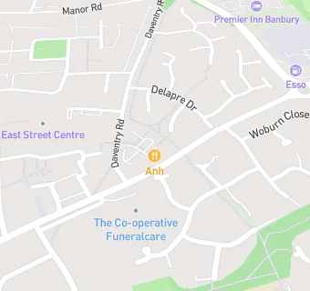 map for ANH Chinese Takeaway