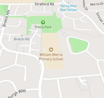 map for William Morris Primary School