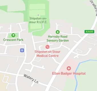 map for Shipston Medical Centre