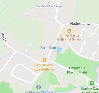 map for The Queen Elizabeth Inn