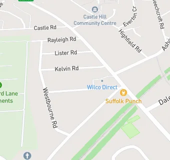 map for Deben Road Surgery 