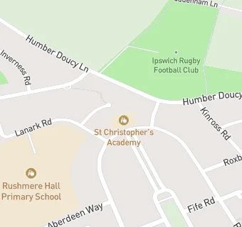 map for St Christopher's Academy